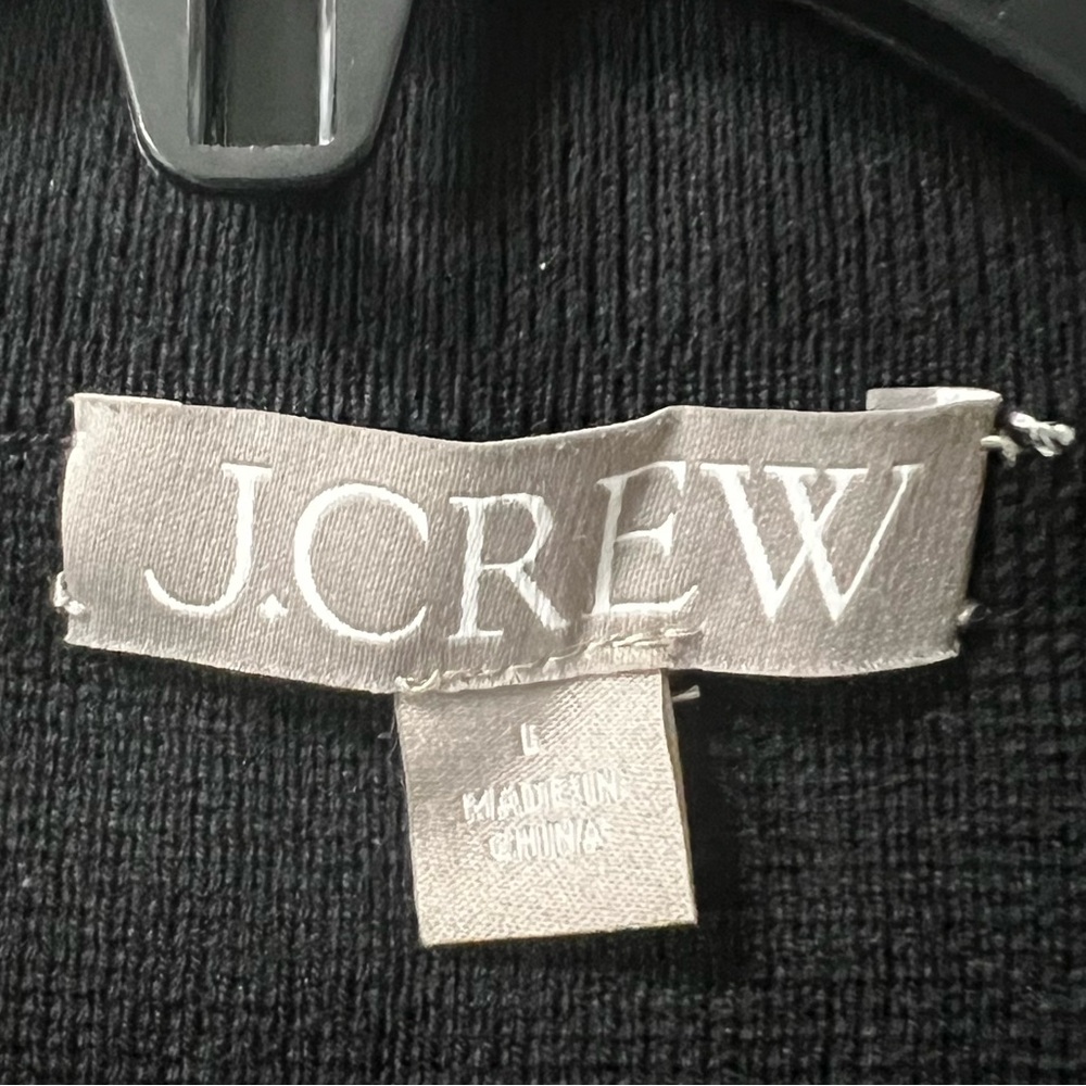 J.Crew Lady Sweater Jacket | Size Large | Black
Bouclé Knit | Layering Staple - Picture 2 of 10